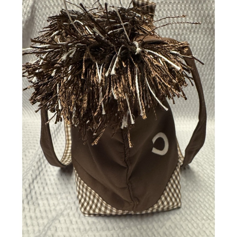 Abetta Accessories Western Fringe Tote Brown Gingham Cowboy Boot Floral‎ NWT Bag - Picture 11 of 16